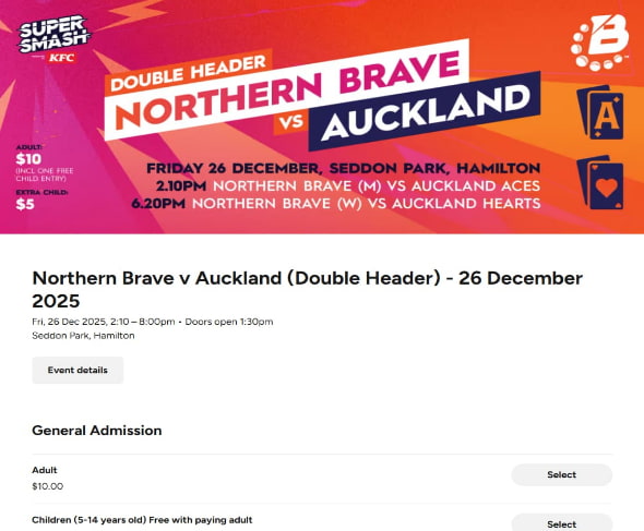 Select Your Ticket Type & Quantity Select Your Ticket Type & Quantity